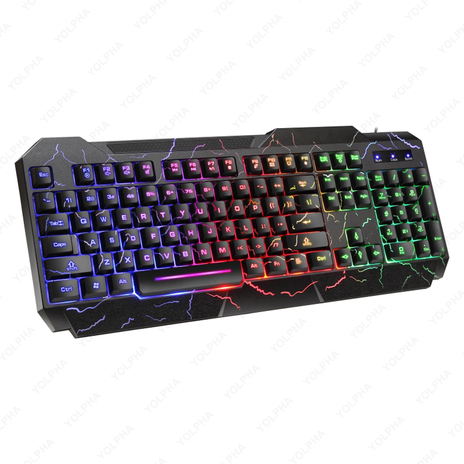 YOLPHA Kit de teclado y raton gamer