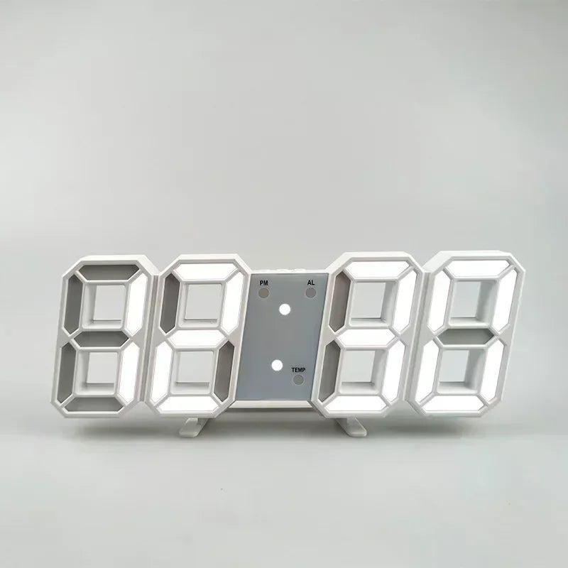 Reloj 3D LED Digital Ideal para hogar, cocina, oficina o decoración